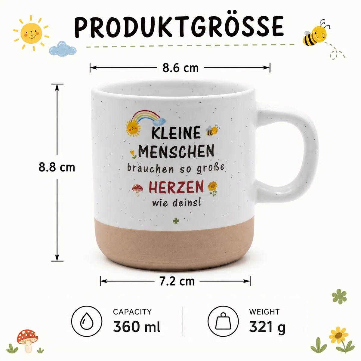 Erzieherin Geschenk Tasse, Geschenk Lehrerin, Abschiedsgeschenk Erzieherin, Abschiedsgeschenk für Erzieher zum Kindergarten，Dankeschön-Geschenk mit Spruch