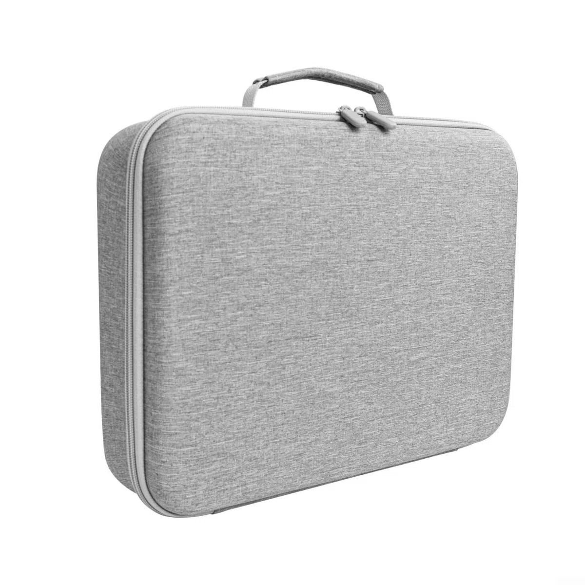 Eva-Aufbewahrungsbox, Tasche für Glasreinigungsroboter, für Ecovacs für WINBOT für Mini-Roboterreiniger-Zubehör, großes Fassungsvermögen, 35 x 25,5 x 8,5 cm (grau)