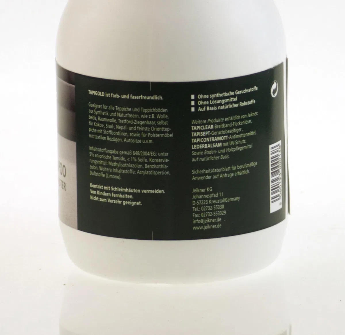 Tapigold Spezial Shampoo für Teppiche, Polster, Sisal 1 Liter