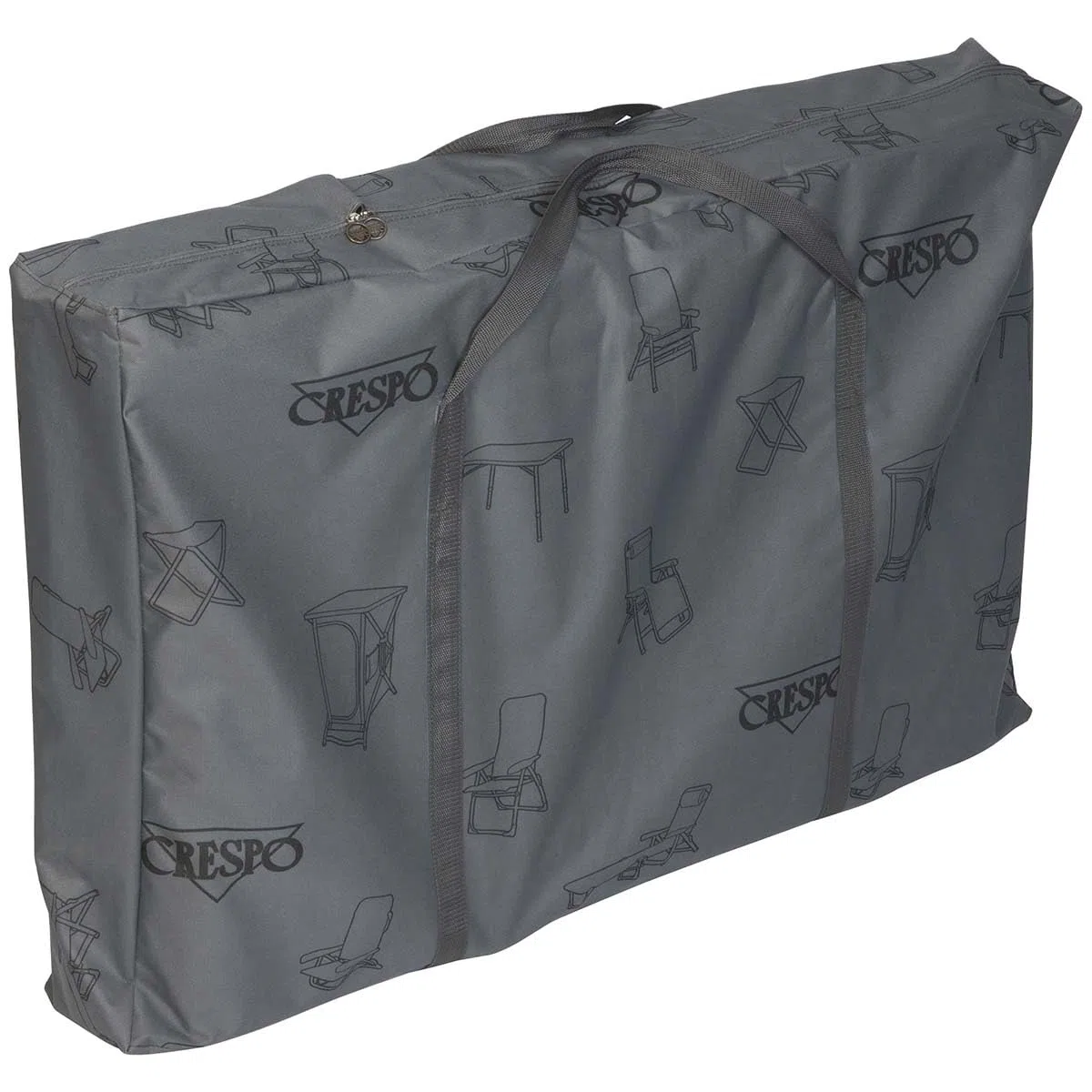 Crespo 1109995 Aufbewahrungstasche für Tische und Stühle, Anthrazit