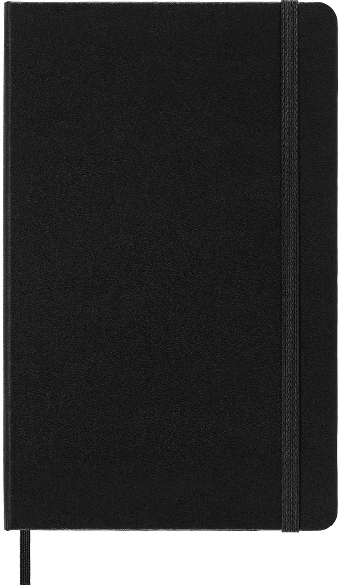 Moleskine Art Skizzenbuch, Zeichenalbum mit Hardcover und Gummiband, Geeignet für Stifte, Bleistifte und Pastelle, Schwarz, Large 13 x 21 cm, 104 Seiten