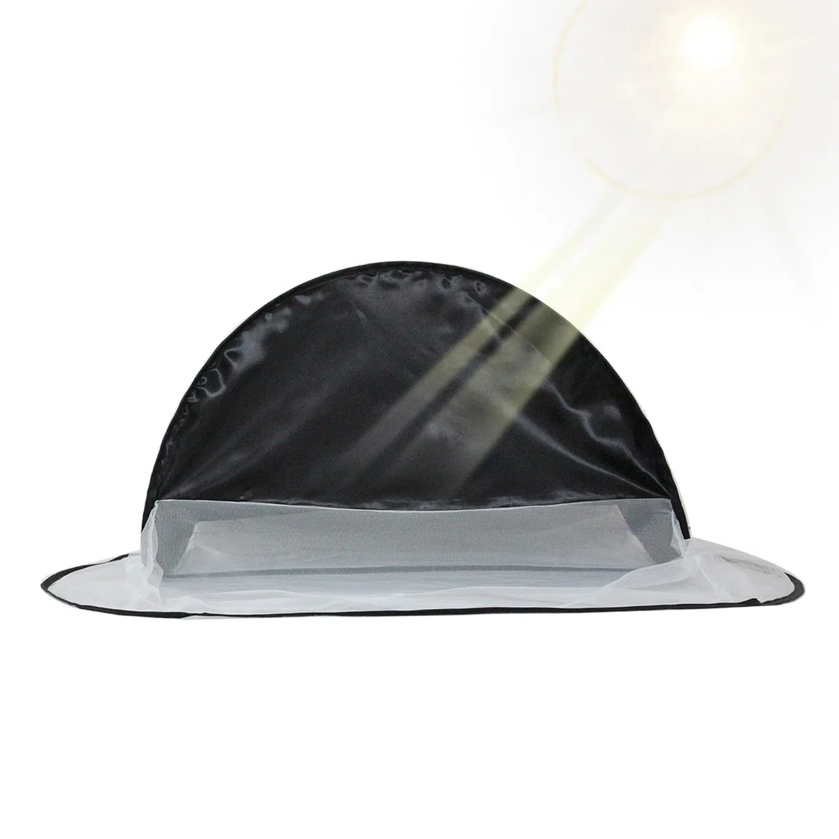 Bettzelt - Sleep Pod Head Zelt, lichtblockierendes Baldachin | Faltbares atmungsaktives Sichtschutzzelt für Reisen, Meditation, lichtempfindliche Schläfer, tragbares Indoor-Nickerchenzelt