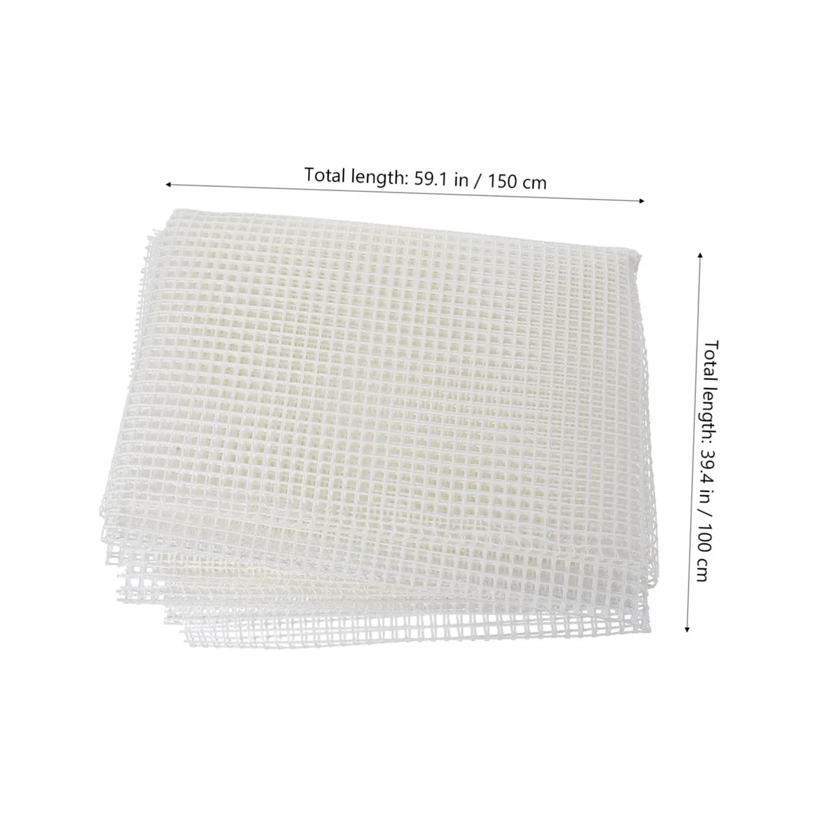 Garneck Kreuzstichplatten Für DIY Teppichdesign – Stramin Zum Knüpfen in 150x100cm - Hochwertiges Teppich Mesh Für Kreative Teppichherstellung Und Individuelle Dekoration