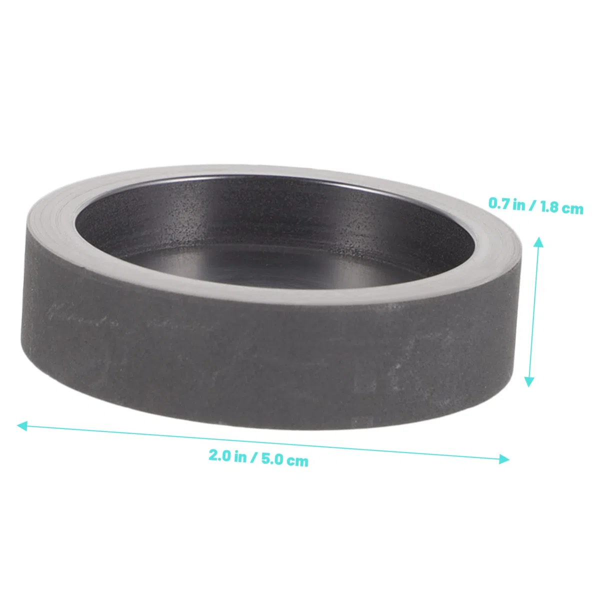 Graphittiegel aus Graphit 10ml Fassungsvermögen mit Starker Plastizität und Stabilität für Metallgießen im Luft und Elektrobereich