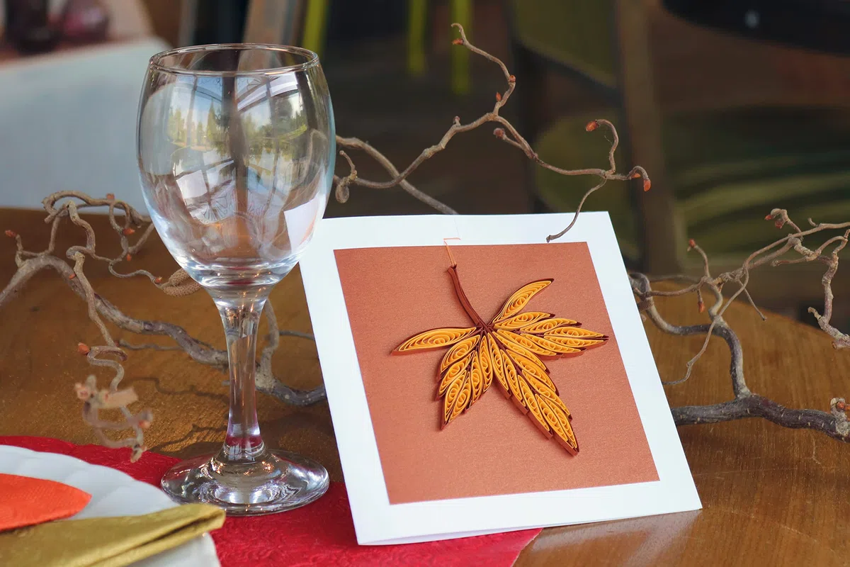 Karen-Marie Quilling-Set Fall Leaves 200 Stück