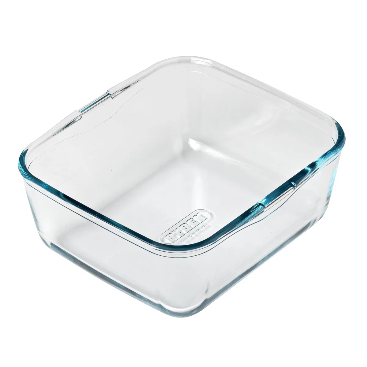 PYREX Auflaufform für Airfryer, Borosilikatglas, 2 L, mit Edelstahl-Griff