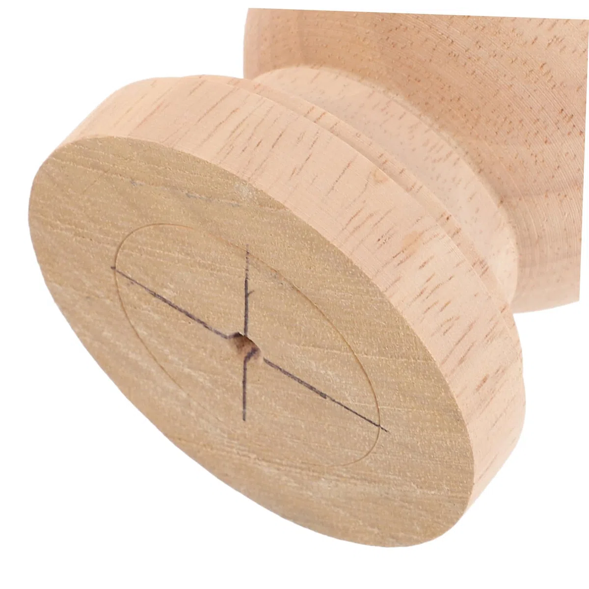 COLLBATH 4 Stück Unbehandelte Holzgeländerstäbe im Eleganten Europäischen Design Kleine Romanische Säulen für Selbstgemacht Möbel und Innenraumdekoration