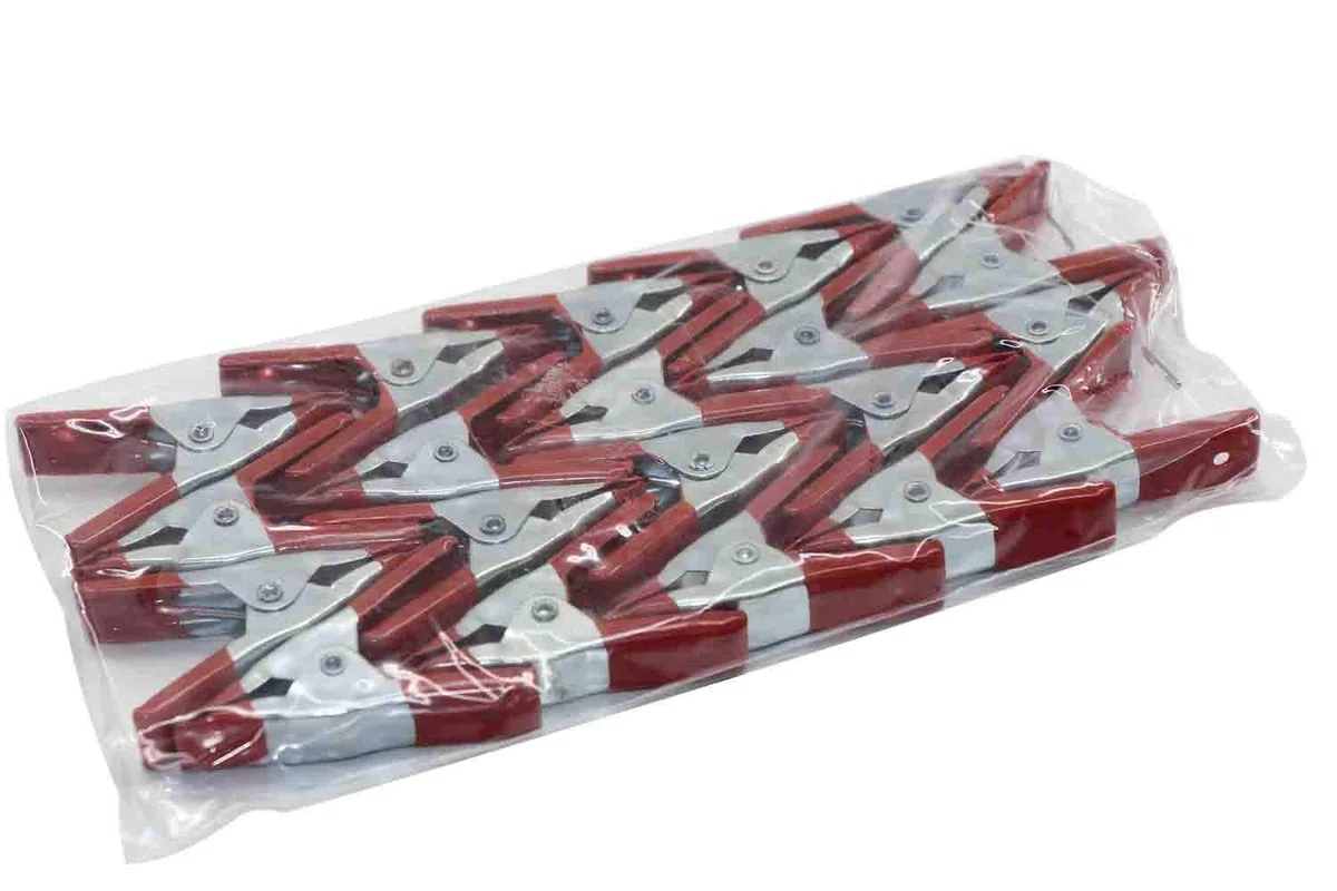 RMB® 20er Set Mini Klemmzwinge Federzwinge Bastel-Federklemme