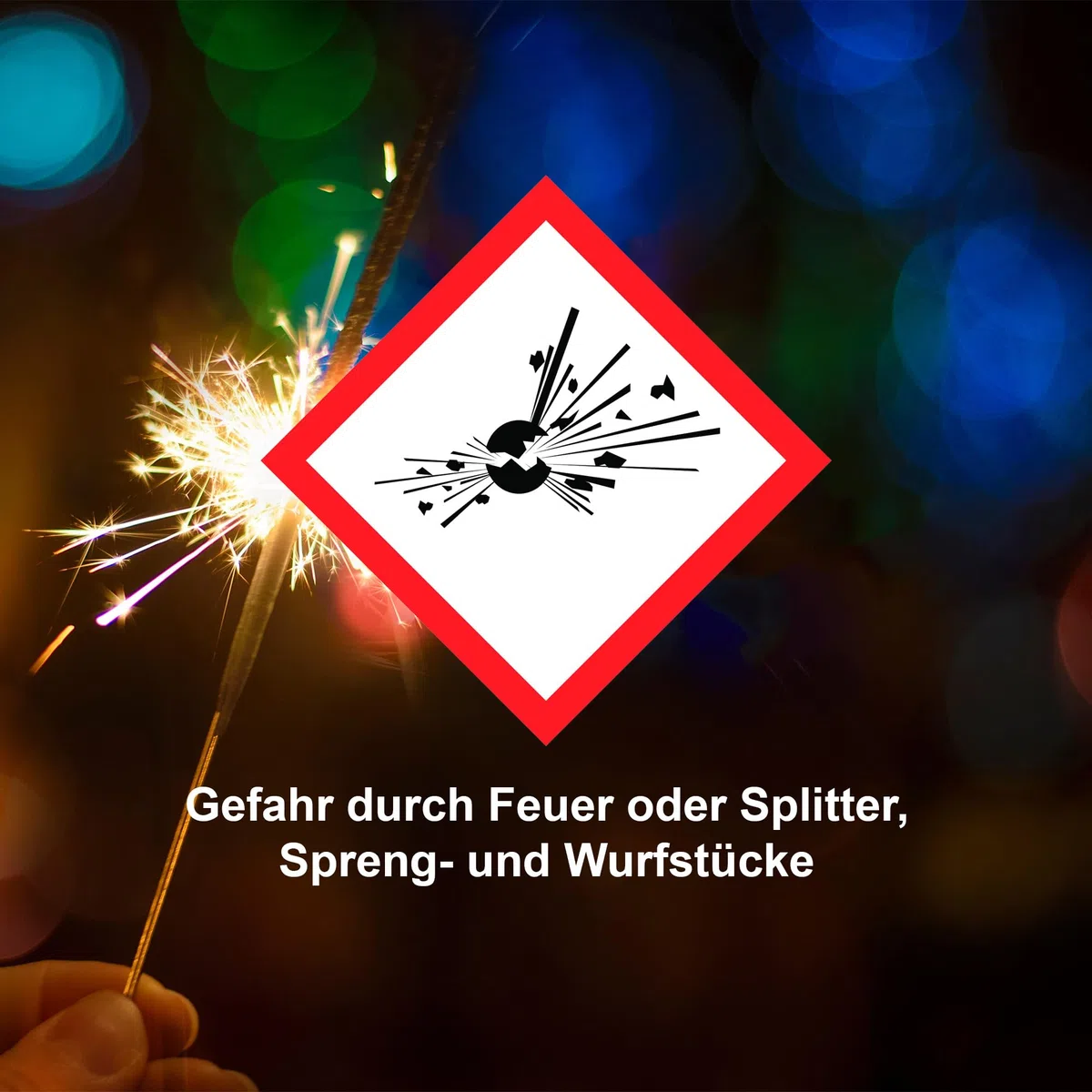 h2i Wunderkerzen | 100 Stück | 28 cm | Brenndauer ca. 60 Sek | Geburtstagskerzen Sprühkerze Spritzkerze Sternenspritzer und Funkenzauber für Party Hochzeit Silvester Geburtstag | Kat F1