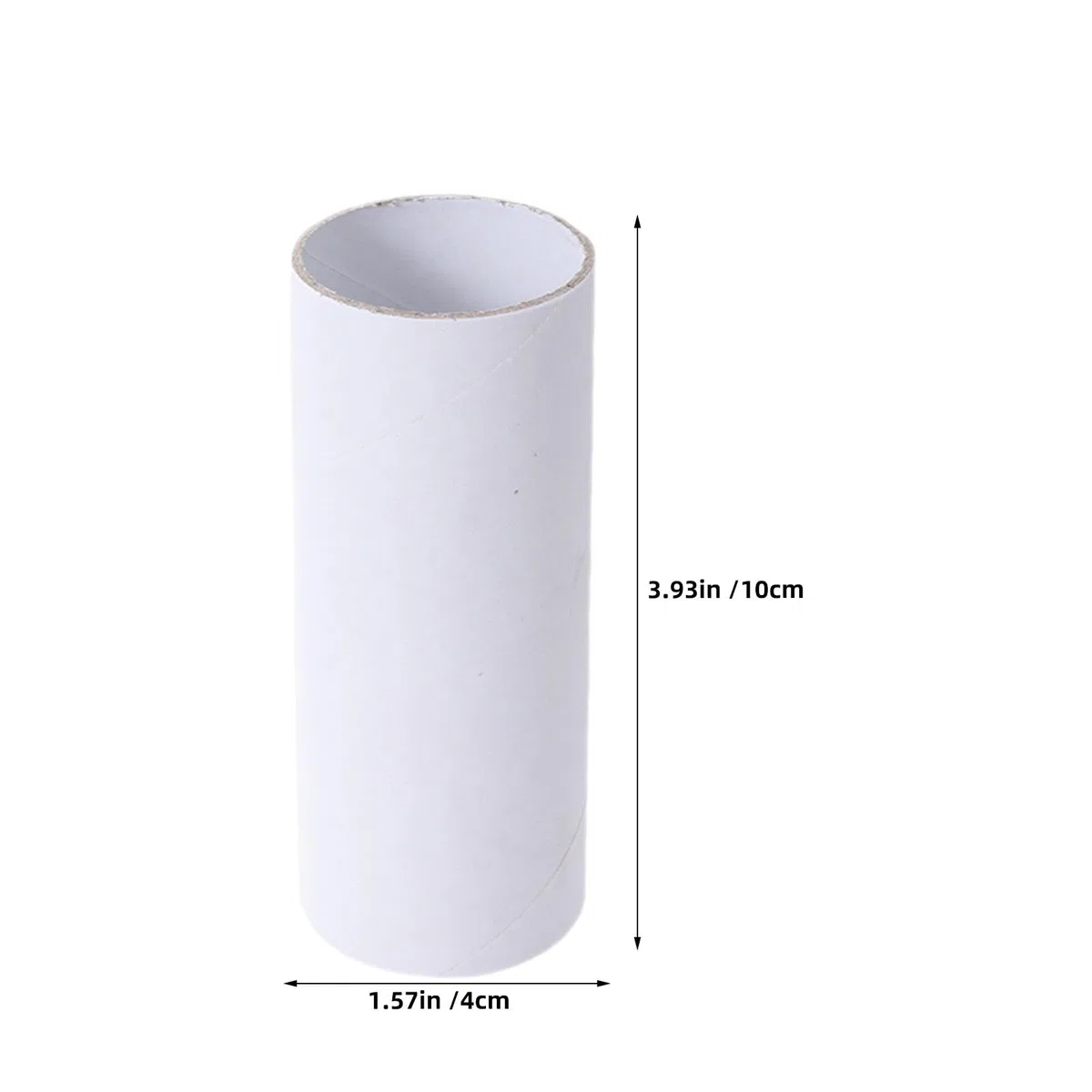 MAGICLULU 20 Stück Bastelrollen aus Pappröhren: Papierhandtuchrollen für Bastelarbeiten – 10,2 x 5,1 x 0,15 cm große Papierzylinderröhren zum Selbermachen für Künstlerbedarf, Gastgeschenke für