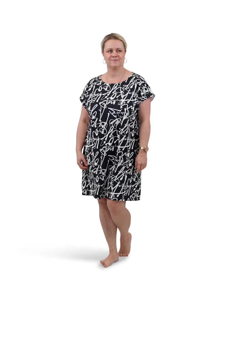 Papierschnittmuster Kleid Easy Damen