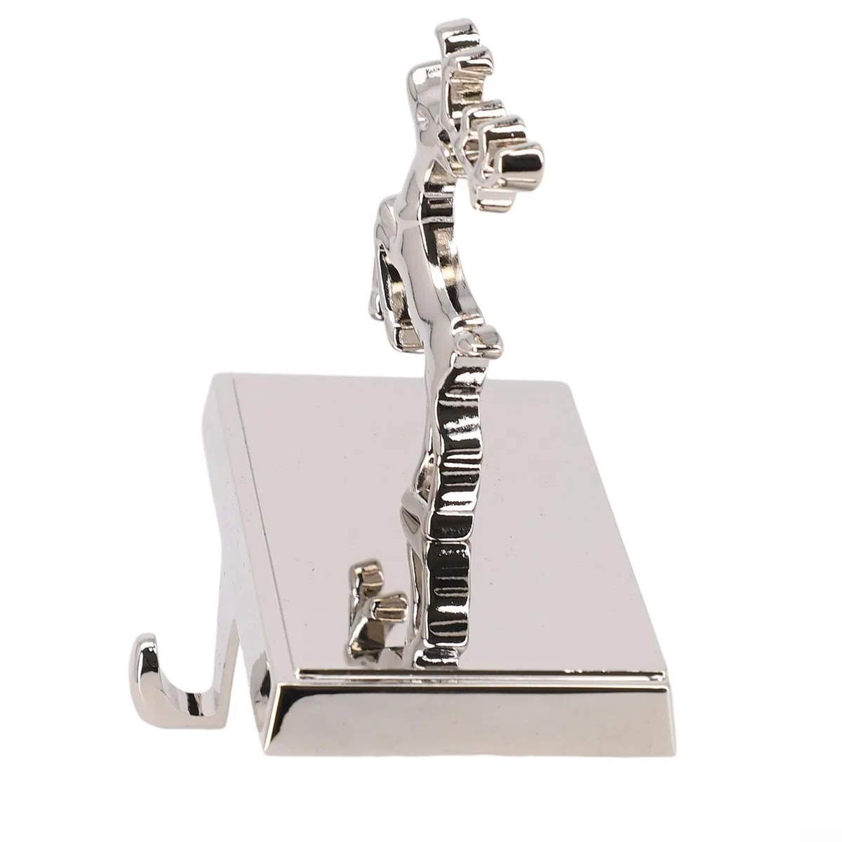 Weihnachtsstrumpfhalter Kaminhaken Strümpfe Clip Weihnachtsstrumpf Haken für Kamin für Kaminsims Kamin Metall Weihnachtshaken Kleiderbügel (Elch)