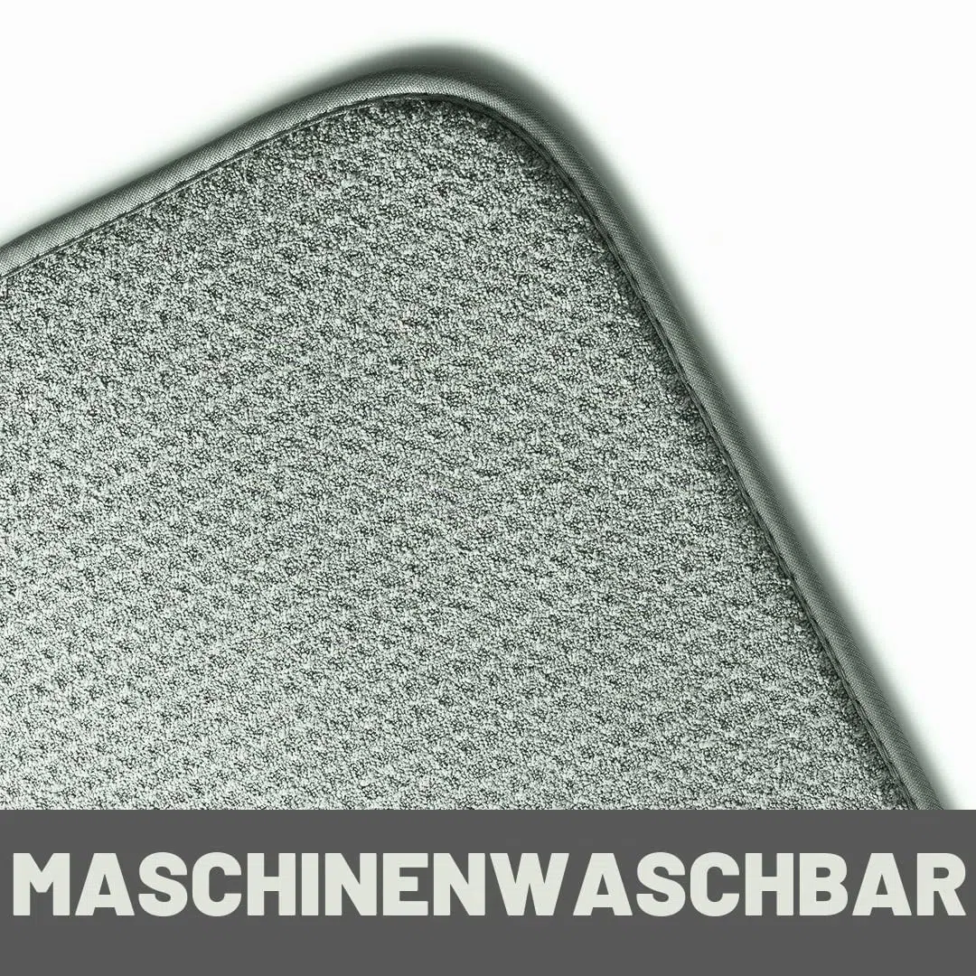 Bellemain XXL Geschirrmatte, Mikrofaser, super saugfähig (grün, 40,6 x 45,7 cm)