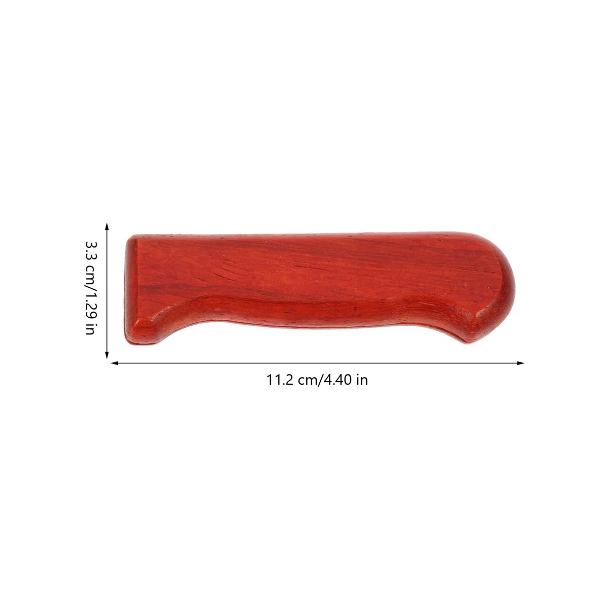 DOITOOL Cuttergriff Ersatzgriff Aus Holz Ergonomischer Messergriff Komfortabler Handgriff Für Küchenschneider Zubehör 4.41X1.30X0.79In Leicht Zu Installieren Und Langlebig