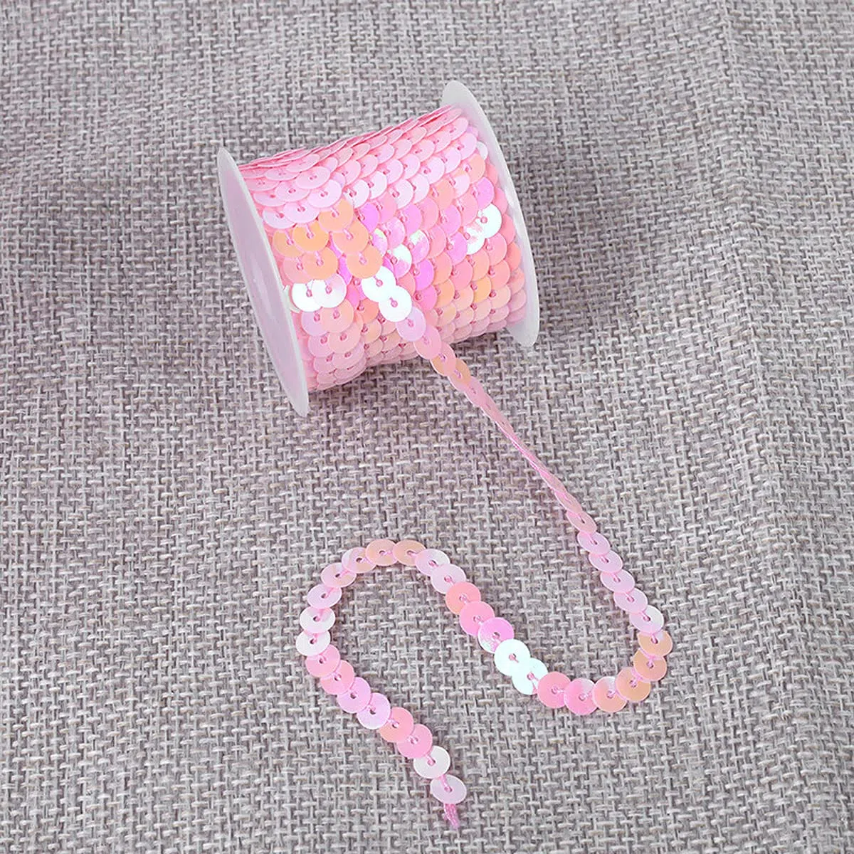 5Yards ×20 Rollen Pailletten Bänder Paillettenband Flache Glitzerband Borten Pailettenbänder Paillettenborte Für Diy Handwerk Nähen Schmuck Machen Basteln Kleid Dekorieren