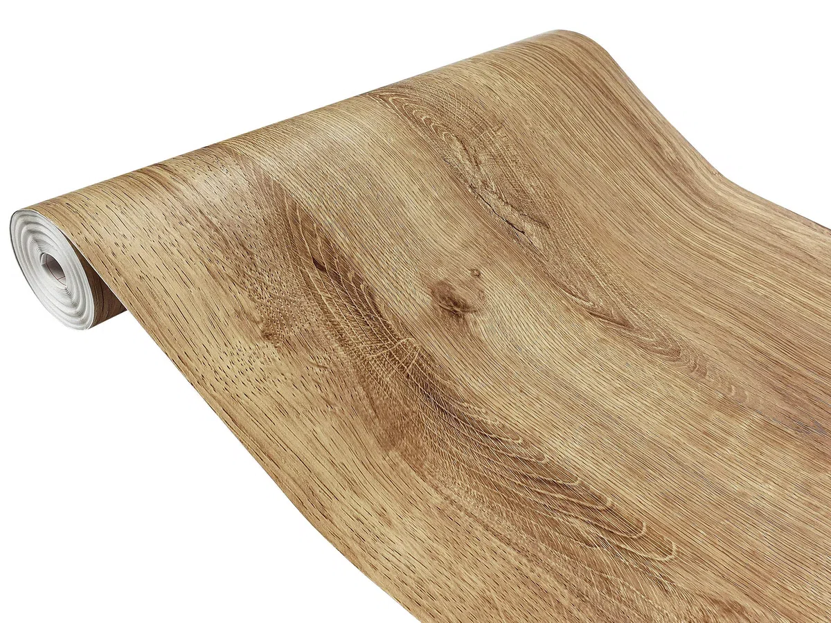 Klebefolie Möbel 45x240 cm | Möbelfolie selbstklebend in Holzoptik | Folie für Möbel zur einfachen Renovierung von Türen, Tischen und Regalen | Klebefolie dekorativ und abwaschbar | Ribbeck Eiche