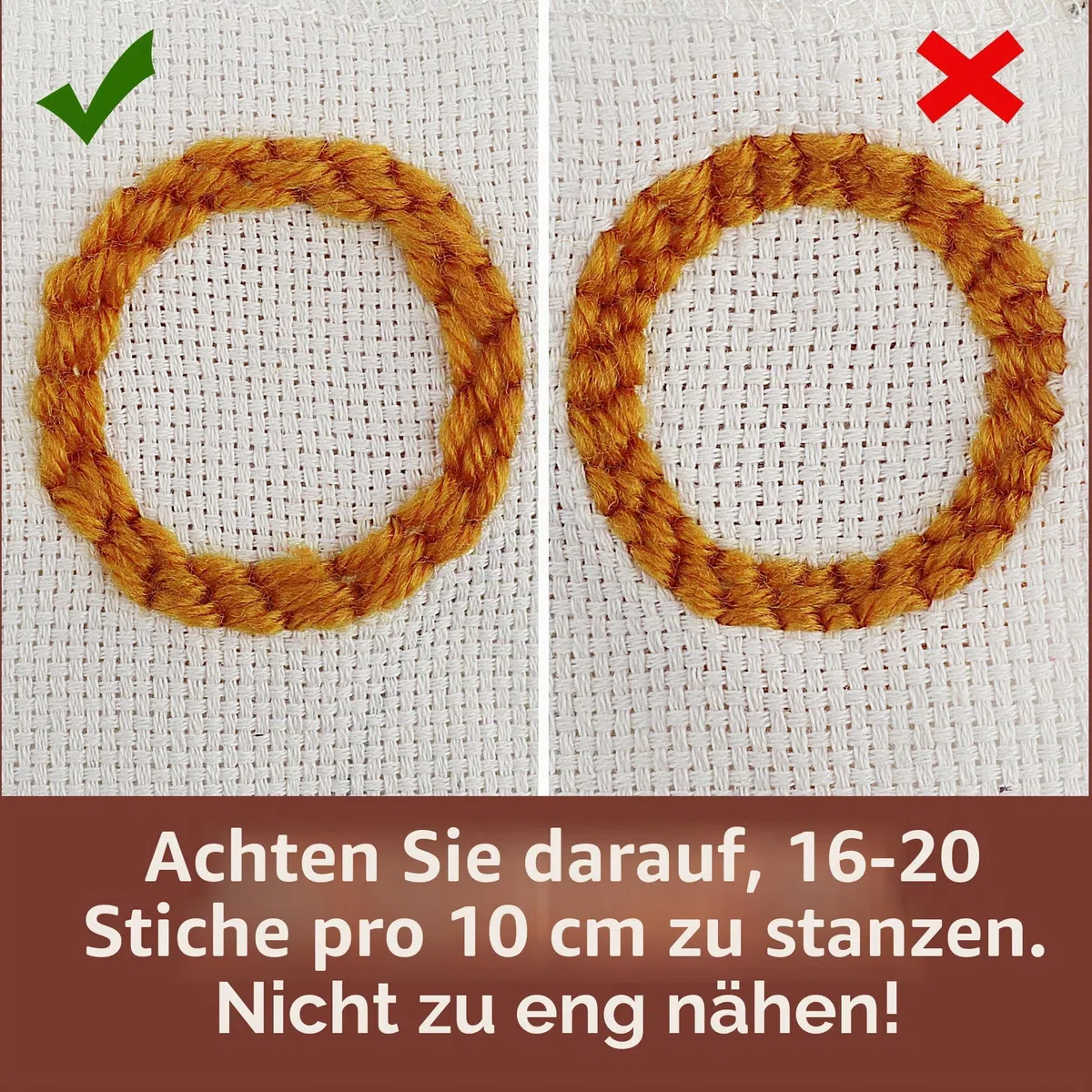 Temlum 6er Set Punch Needle Untersetzer Kit, Punch Needle DIY Set für Anfänger & Erwachsene - Inklusive Stanznadeltuch, Garne, Stickrahmen, Anleitung & Halter