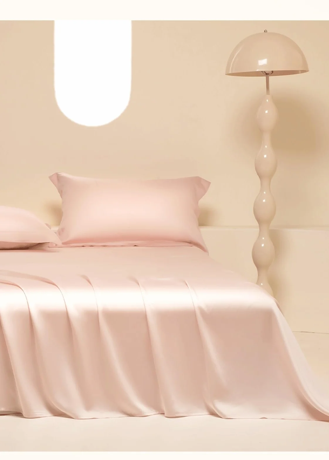 100% Eukalyptus Tencel/Lyocell Satin Bettlaken ohne Gummizug Betttuch Haustuch Laken ohne Gummi Seidig Glatte Kühlblätter für alle Jahreszeiten (Color : Purple, Size : 180x230cm)