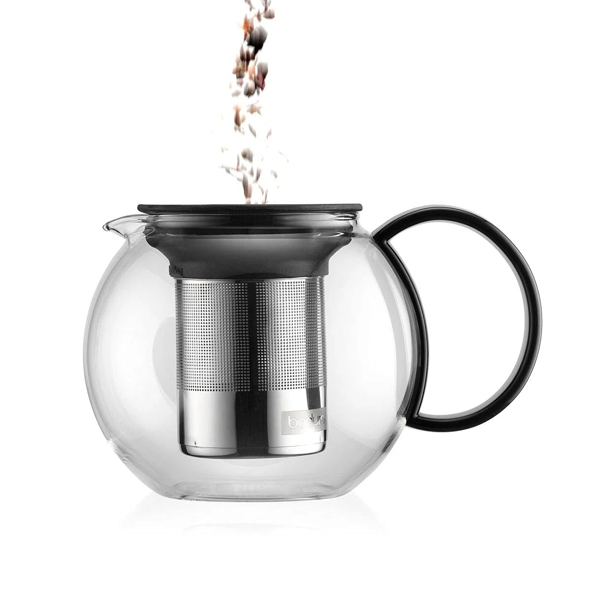 Bodum 1805-01 Assam Teebereiter mit Edelstahlfilter, 1.0 l