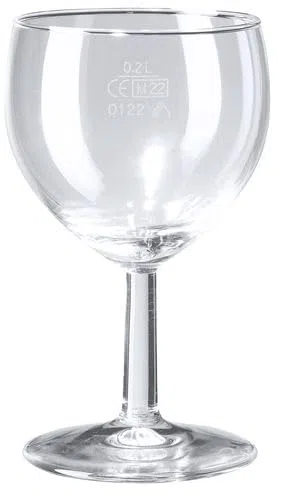 aro Ballonglas, Glas, 19 cl, geeicht, 12 Stück