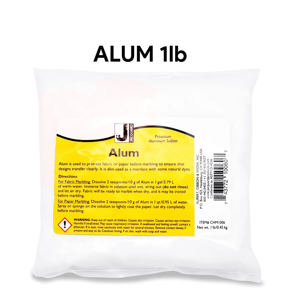Jacquard Products Alum 1lb