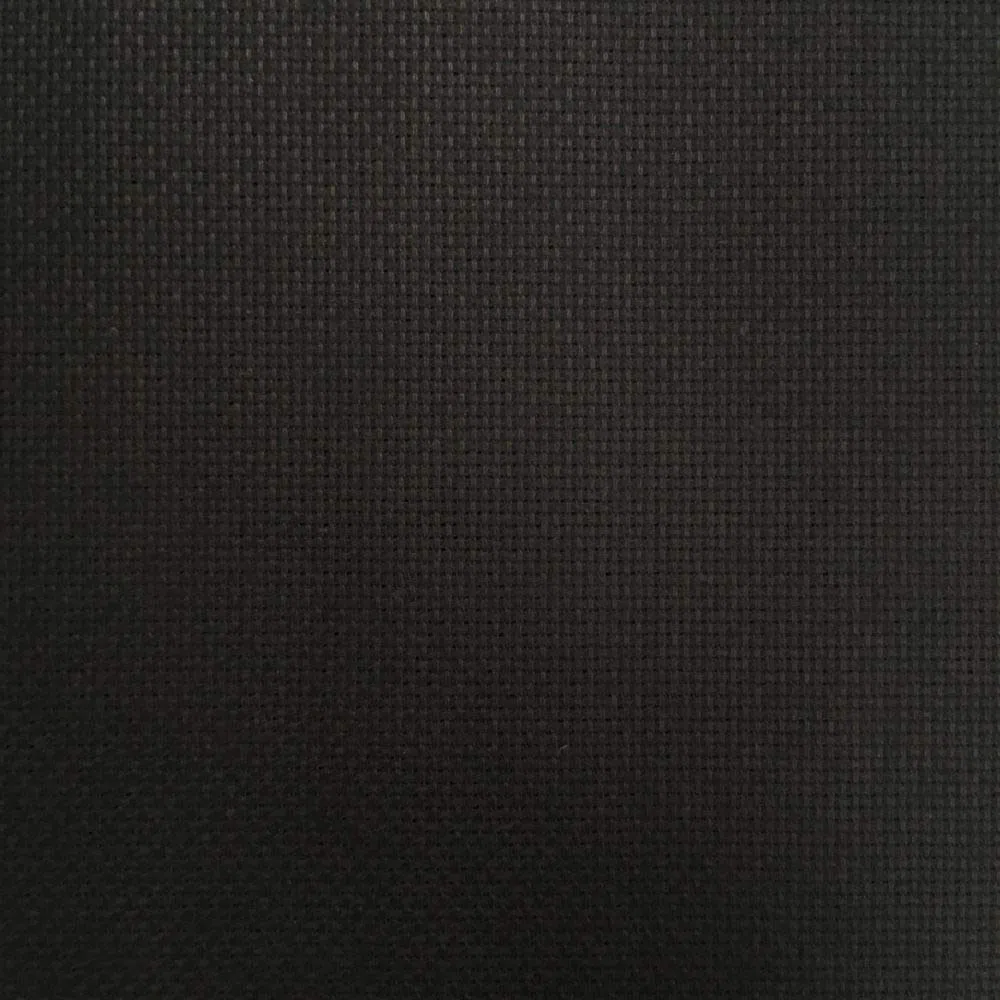 Kt KILOtela - Aida-Stoff Kreuzstich, Kreuzsticharbeiten, Baumwollstoff, 5,5 Stiche/cm, 14 Counts, 50 cm Länge x 150 cm Breite, Schwarz