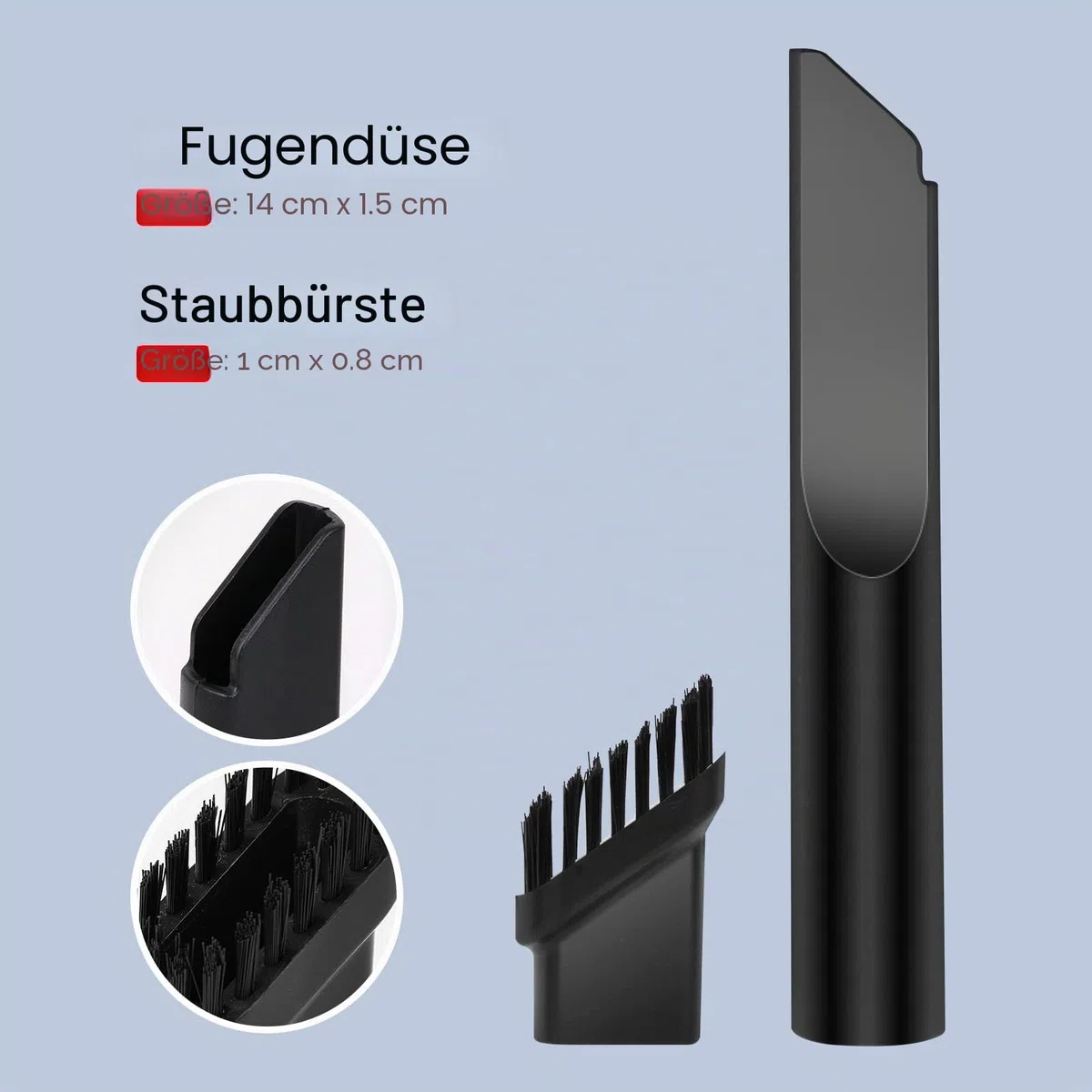suloea Akku Handstaubsauger,USB aufladbar Tragbar Leicht Mini Auto-Staubsauger Kabellos,Handsauger