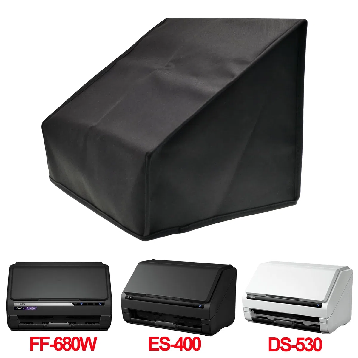 Staubschutz für Epson FastFoto FF-680W / ds/ES-400W / ES-500W Scanner Antistatisch Wasserdicht Staubdicht Nylon Heavy Duty Fabric Printer Cover Case Protector