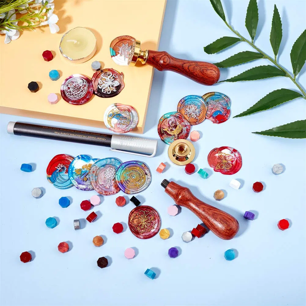 CRASPIRE Wax Seal Stempelkopf Kürbis Abnehmbare Versiegelung Messing Stempelkopf Für Kreative Geschenkumschläge Einladungskarten Dekoration