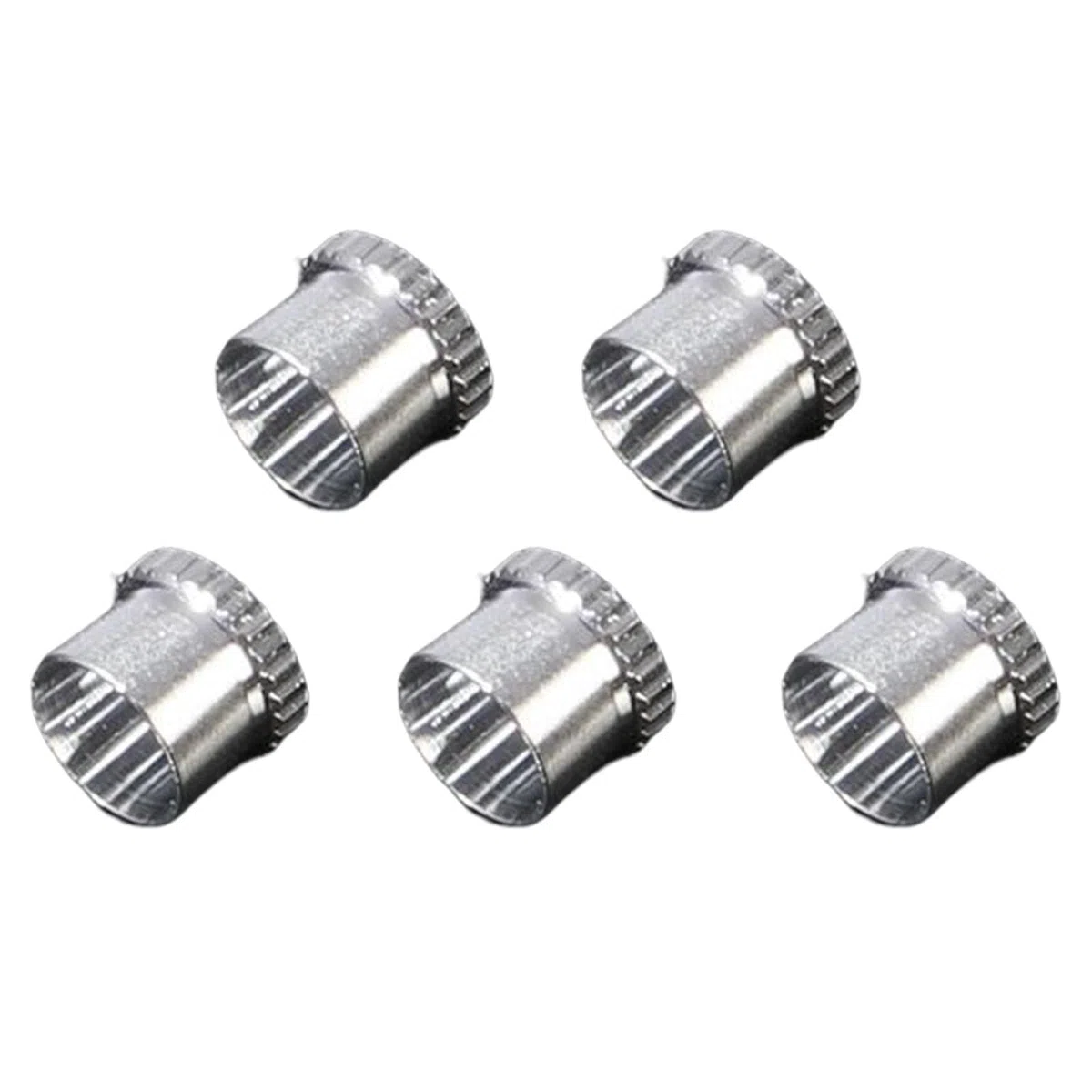 5 x Düsenkappen, professionelles Zubehör-Set, Airbrush-Nadelkappe für Malerei