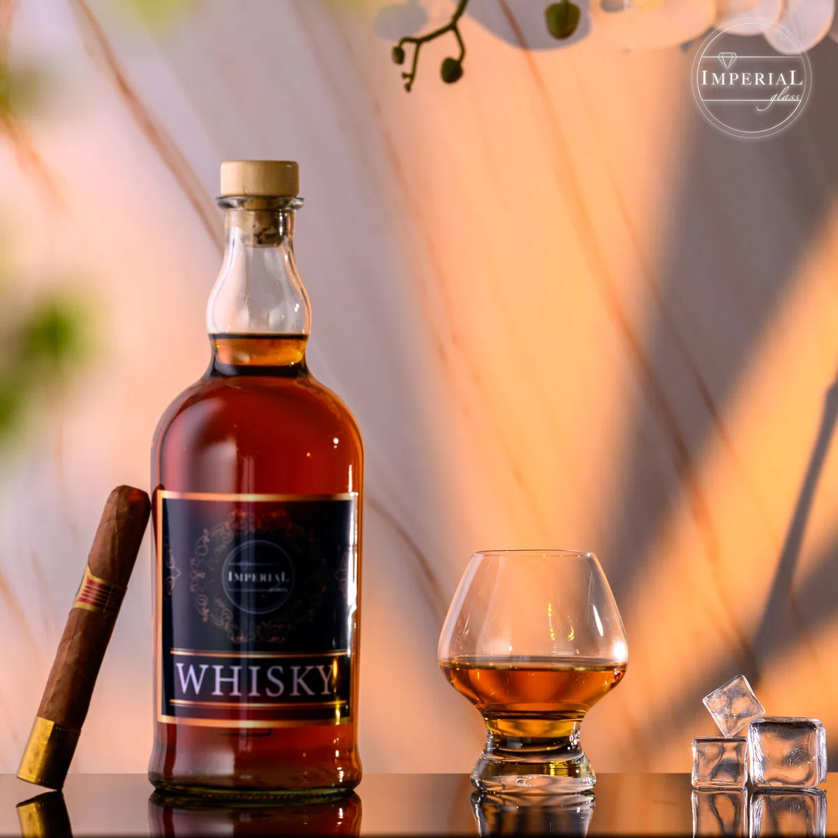 4er Set Tasting Glas 220ml Nosingglas Degustationsglas aus Glas - Cognacglas Whiskyglas spülmaschinenfest