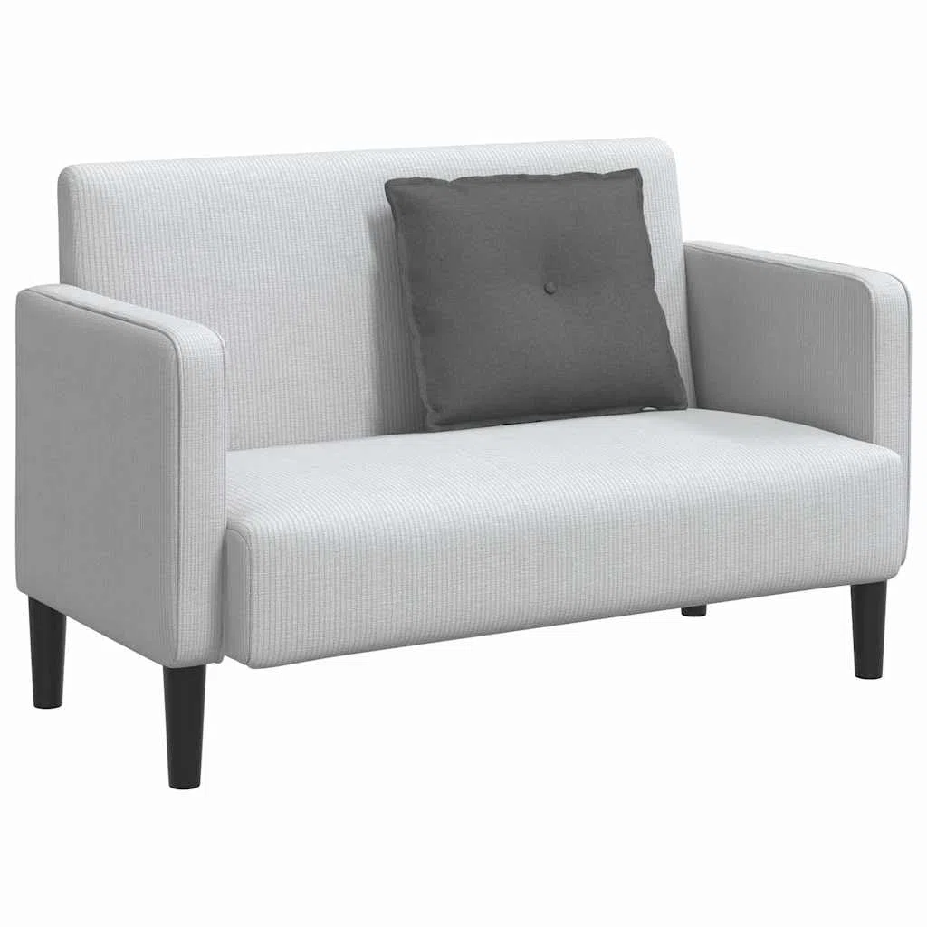 vidaXL Rückenkissen Dunkelgrau 60 x 19 x 50 cm Stoff, Wohnzimmer, rechteckige Kissen, modernes Plüschcover, dekorative Stützkissen für Sofa, Schlafzimmer und Büro