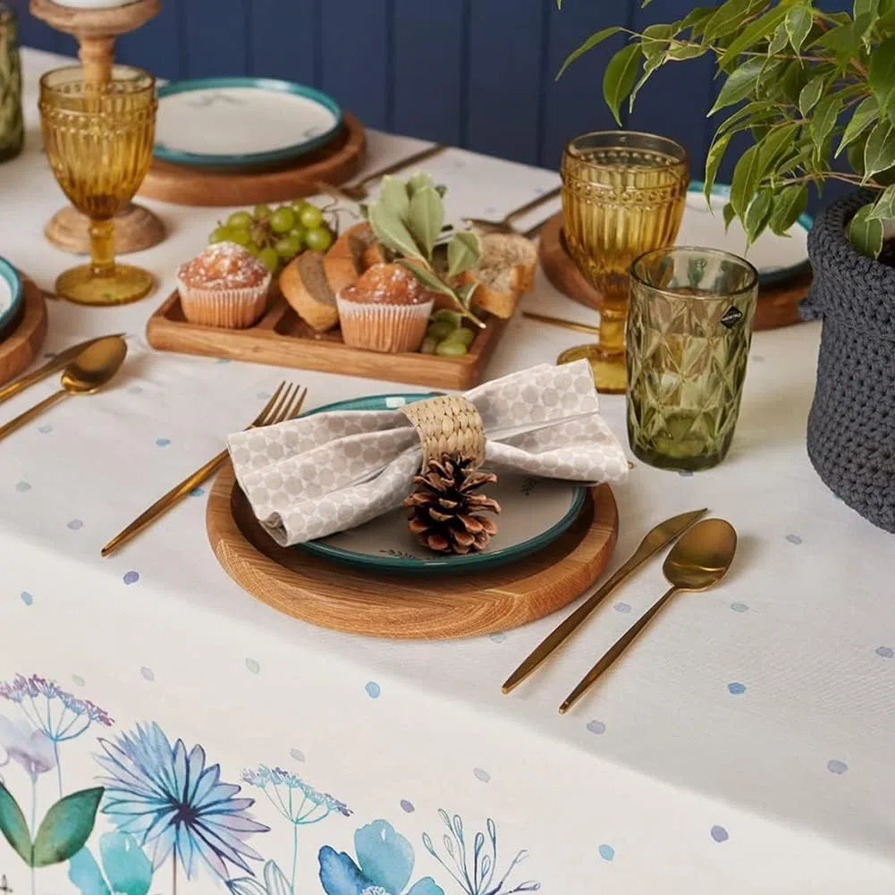 Natürliche Serviettenringe 12 Stück - Handgewebte Wasserhyazinthe Ringe, Boho Serviettenhalter Rustikale Serviettenschnallen für Esszimmer,Jahrestag,Geburtstag,Weihnachten