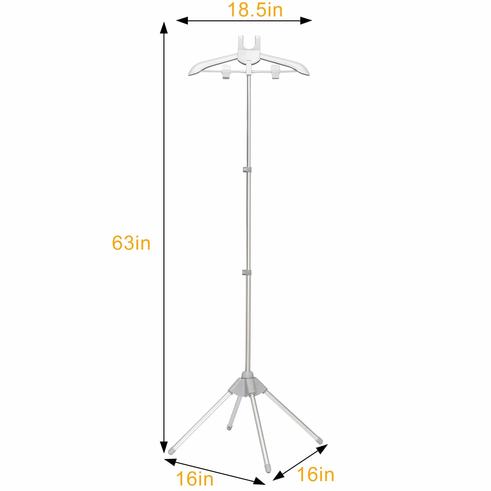 Dampfer Stand FüR Kleidung KleidungsstüCk Dampfer AufhäNger Mit BüGelhandschuh Tragbare Dampfer Rack FüR Dampfende Kleidung Einstellbare Handheld HäNgende BüGel KleidungsstäNder
