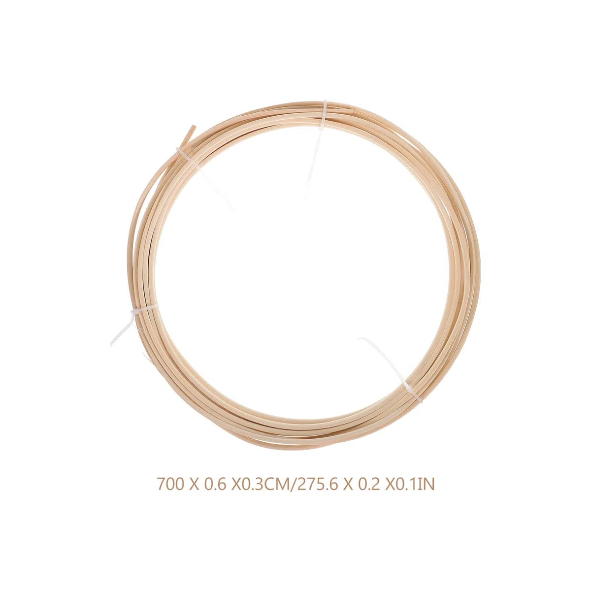 COHEALI 1 Rolle Rattan-gewebematerial Möbelreparaturzubehör Flaches Rattanmaterial Weidenkörbe Reparaturset Für Terrassenstühle Reparaturmaterial Für Rattanmöbel Hölzern Stock Weben
