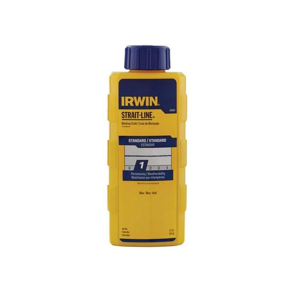 Irwin 64901 Industrie-Werkzeug, 227 g Kreide, Blau, 6 Stück