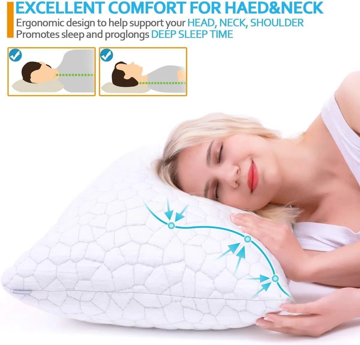 Hapiclody Geschredderte Memory-Schaum-Füllung, 200 g Beutel, austauschbare Füllungen, personalisieren Sie Ihr verstellbares Premium-Kissen, Sitzsack-Stuhl-Füllung, Kissenfüllung