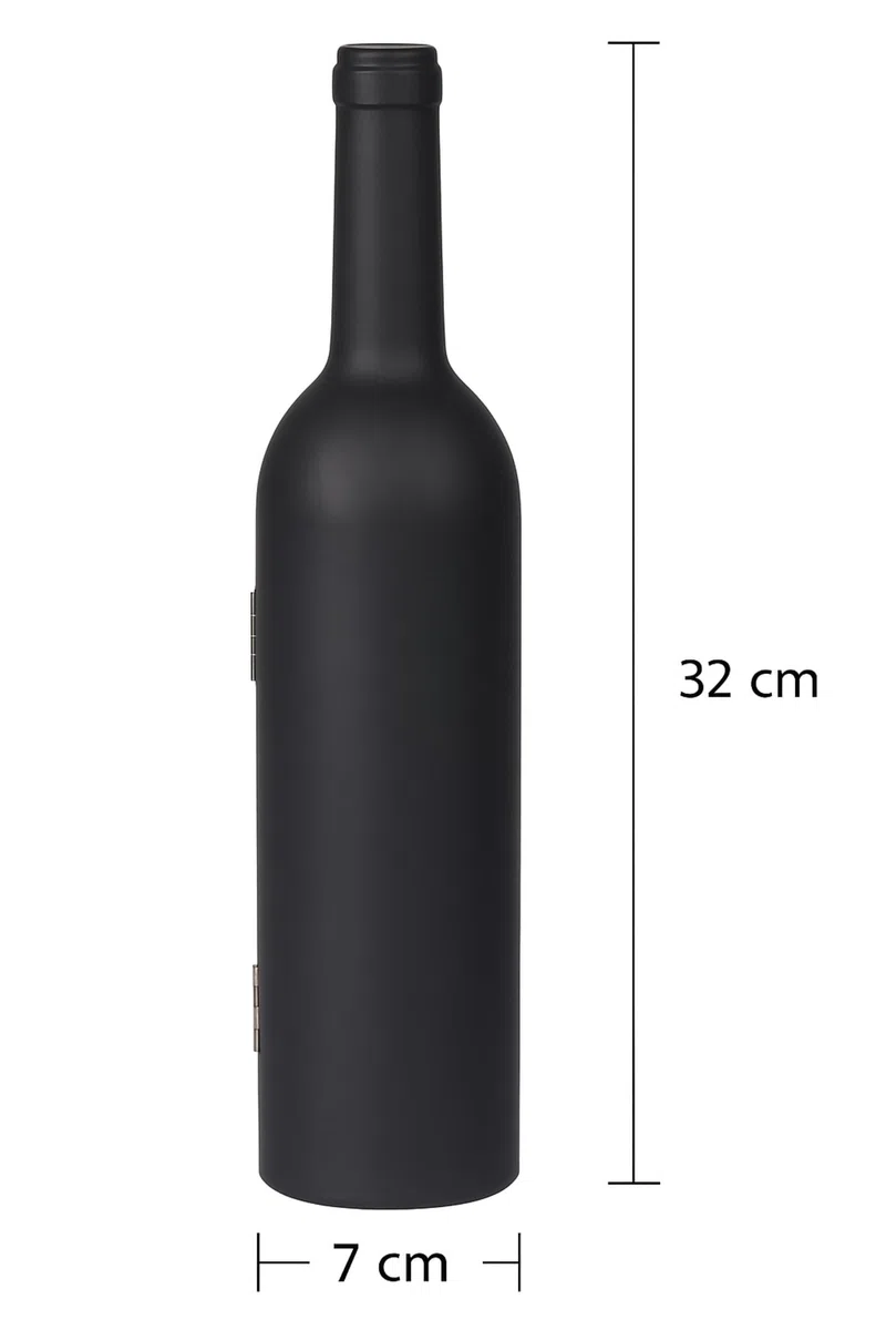 Wein Korkenzieher Zubehör Set Weinflaschenöffner Werkzeug Set mit 5 Stück Party Geschenk Set für Weinliebhaber, mit Zubehör mit Folienschneider | Korkenzieher | Ausgießer | Tropfring | Edelstahlkorken
