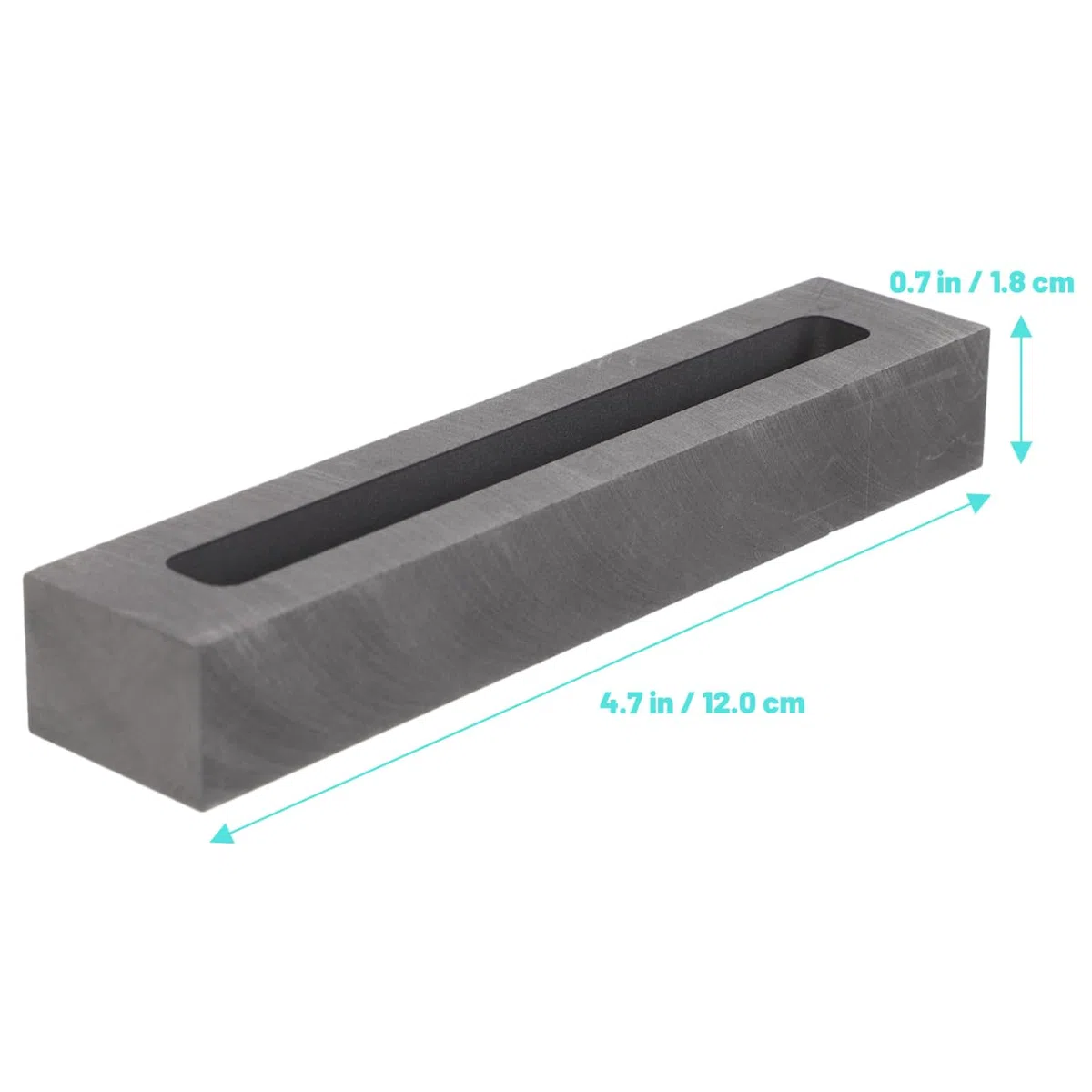 Graphitform Streifenform Gussform Für Metallguss Schmelzform Hohe Temperaturbeständigkeit Schnelles Erhitzen Und Abkühlen Für Schmuck Metallverarbeitung