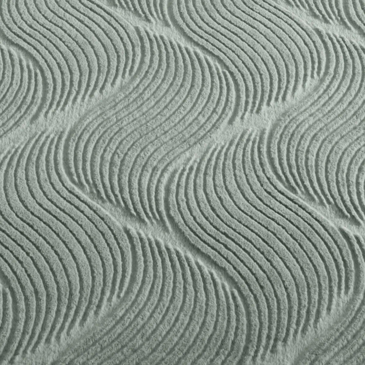 Taracarpet Badematte Homestyle rutschfest waschbar Badezimmerteppich Bad-Vorleger, WC Deko, Duschvorleger für Dusche und Badewannen sehr weich und kombinierbar Grün Dühne 060x120 cm
