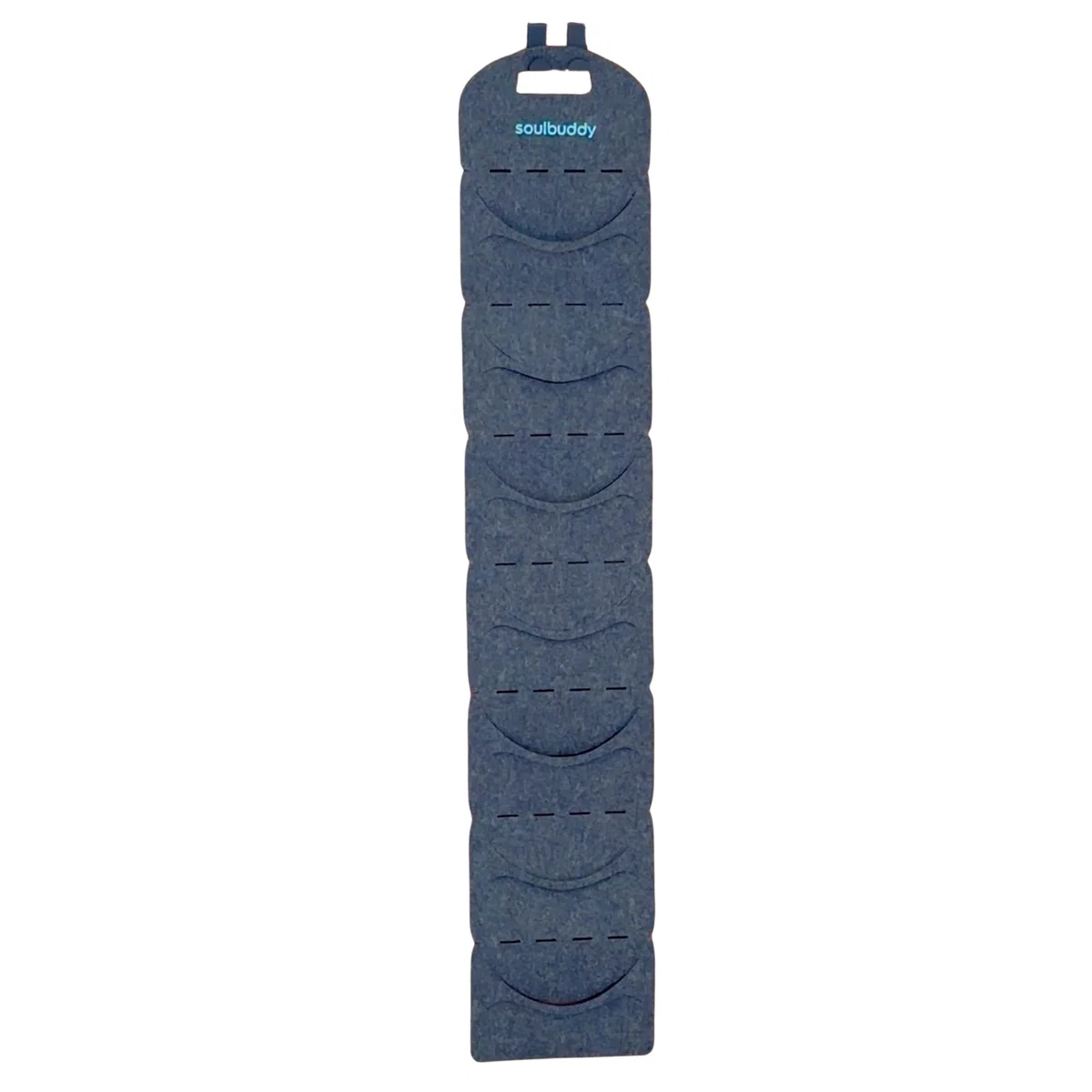 Soulbuddy Cap Organizer für 7 Caps | Aufbewahrung für Schirmmützen | Hängeregal für Kappen | Hat Storage | Baseball Cap Halter