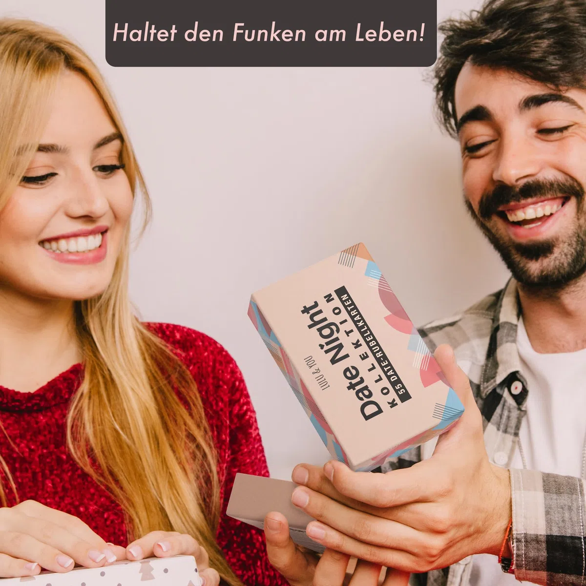 Lulu & You 55 Rubbelkarten für Paare – Kreative Ideen für Date Nights – Romantisches Geschenk für Paare – Überraschende Date Night Cards als gemeinsame Zeit Geschenk
