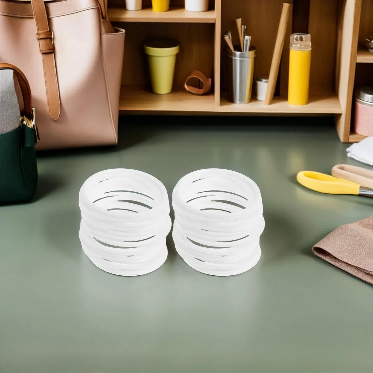 Tofficu Kunststoffringe 10 cm 30 Stück Zum Basteln Für Traumfänger Makramee Wohnaccessoires Und DIY Handwerk