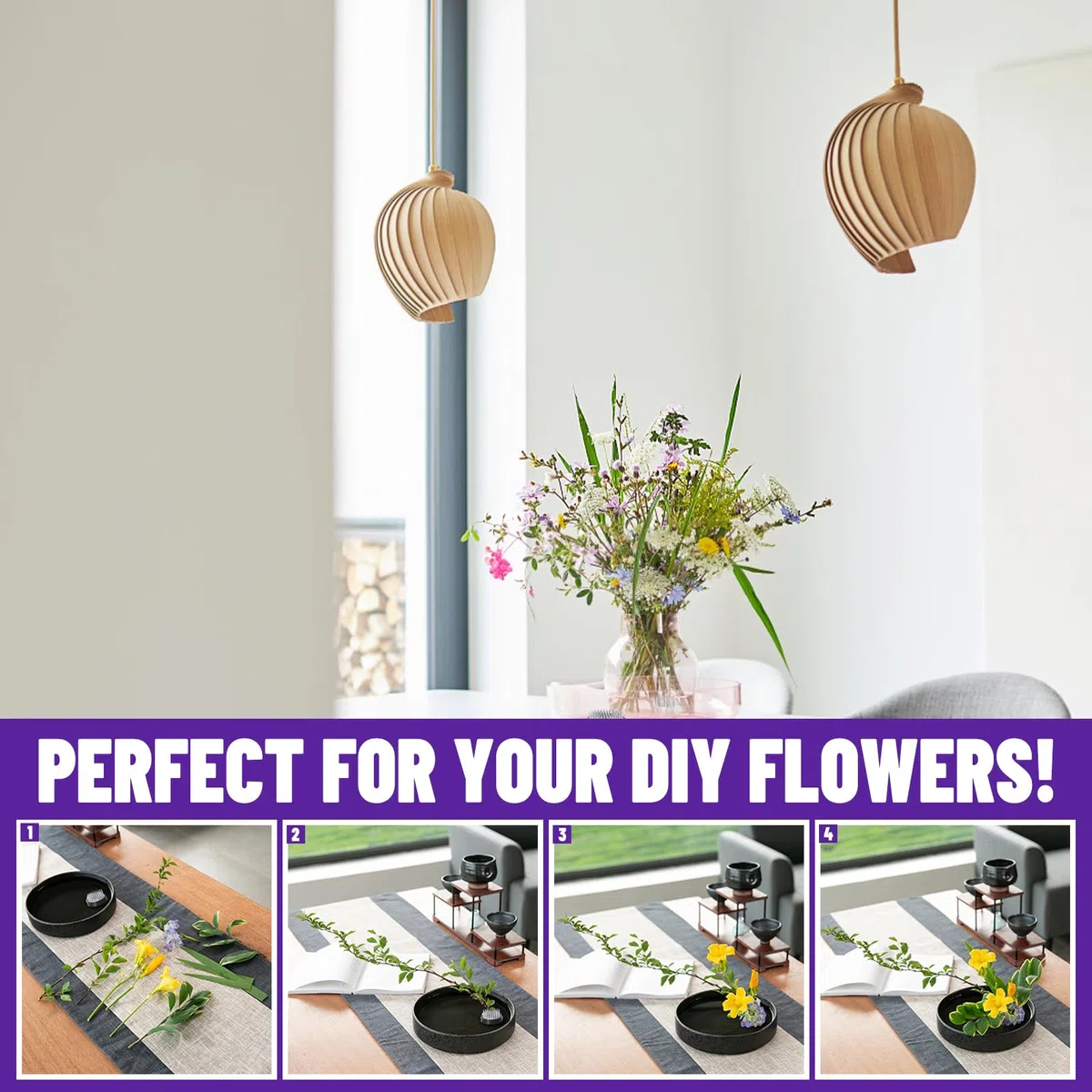 4er-Pack Ikebana - Ikebana Schale - Blumenigel - Geeignet FüR Blumendekoration, BüRo, Teestube, High-End-Club, Garten, Hoteldekoration, Diy-Blumenarrangement, Heimdekoration