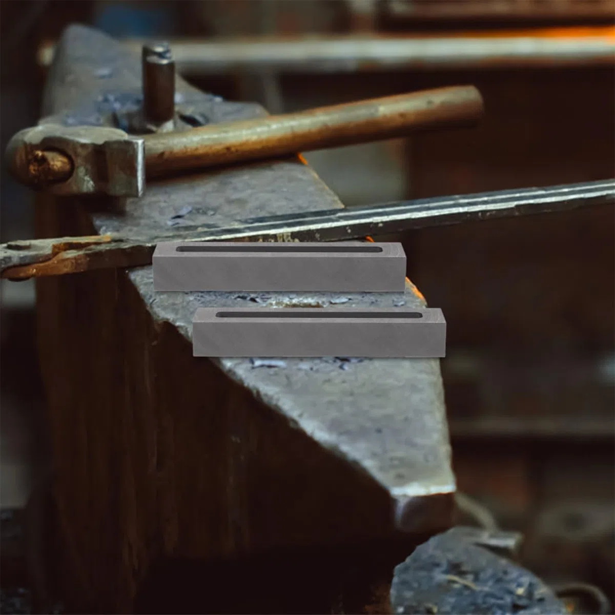 Graphitform Streifenform Gussform Für Metallguss Schmelzform Hohe Temperaturbeständigkeit Schnelles Erhitzen Und Abkühlen Für Schmuck Metallverarbeitung