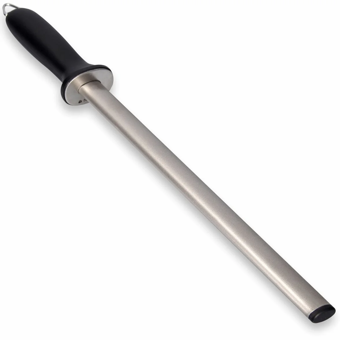 Navaris Wetzstahl für Messer - 31cm Wetzstab - Wetzstahl Diamant Messerstahl - Diamant Messerschärfer - Schleifstab - Messerschärfer - Messerschärfer Stab