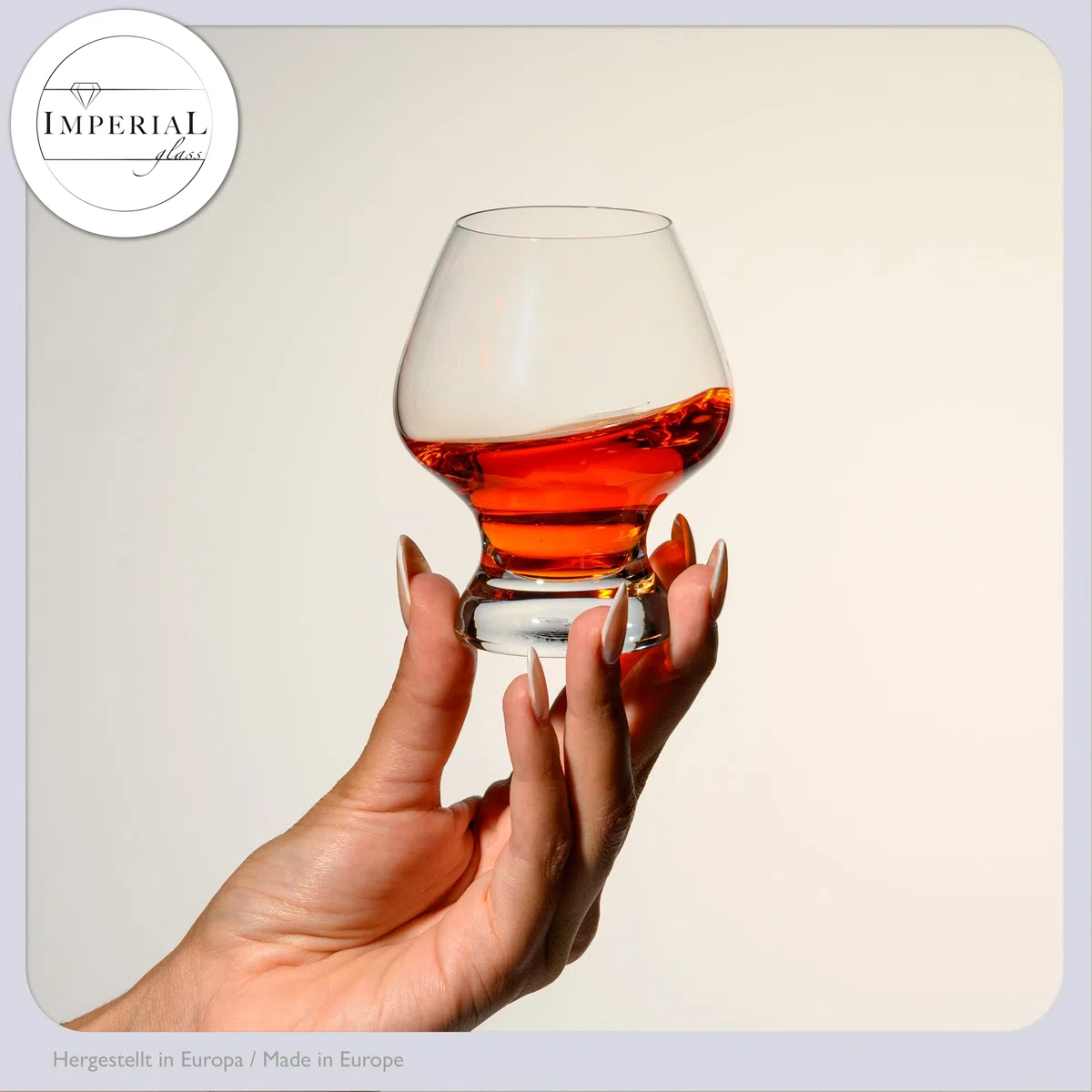 4er Set Tasting Glas 220ml Nosingglas Degustationsglas aus Glas - Cognacglas Whiskyglas spülmaschinenfest