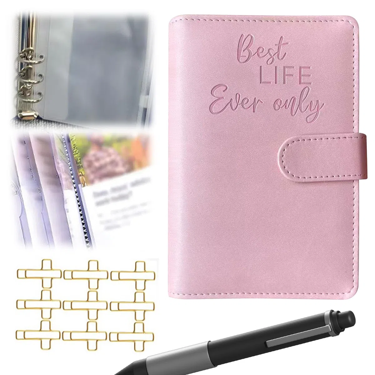 Trakt-Halter Mini-Felddienst-Organizer, Tragbarer religiöser Trakt-Organizer for Zeugen Jehovas, Pioniere & Dienstmaterialien, Magnetverschluss for Jehovas Zeugen Trakt-Halter