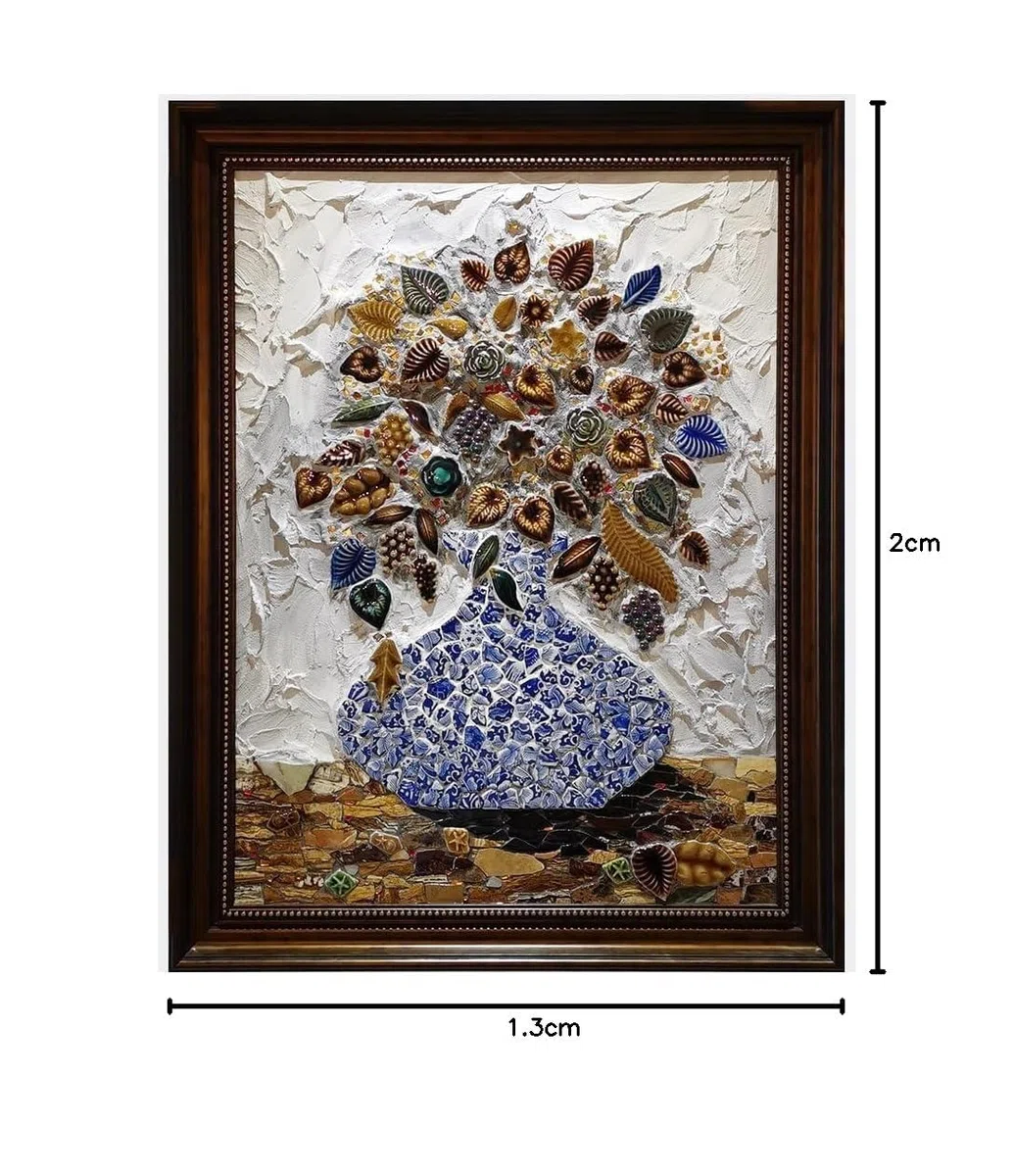Keramik- und Porzellan-Mosaikfliesen - 500 g - Unregelmäßige, zerbrochene Mosaikfliesen für kreative Hobbys, Boden, Küche, Pool, Blumentöpfe (Porzellanmischung)