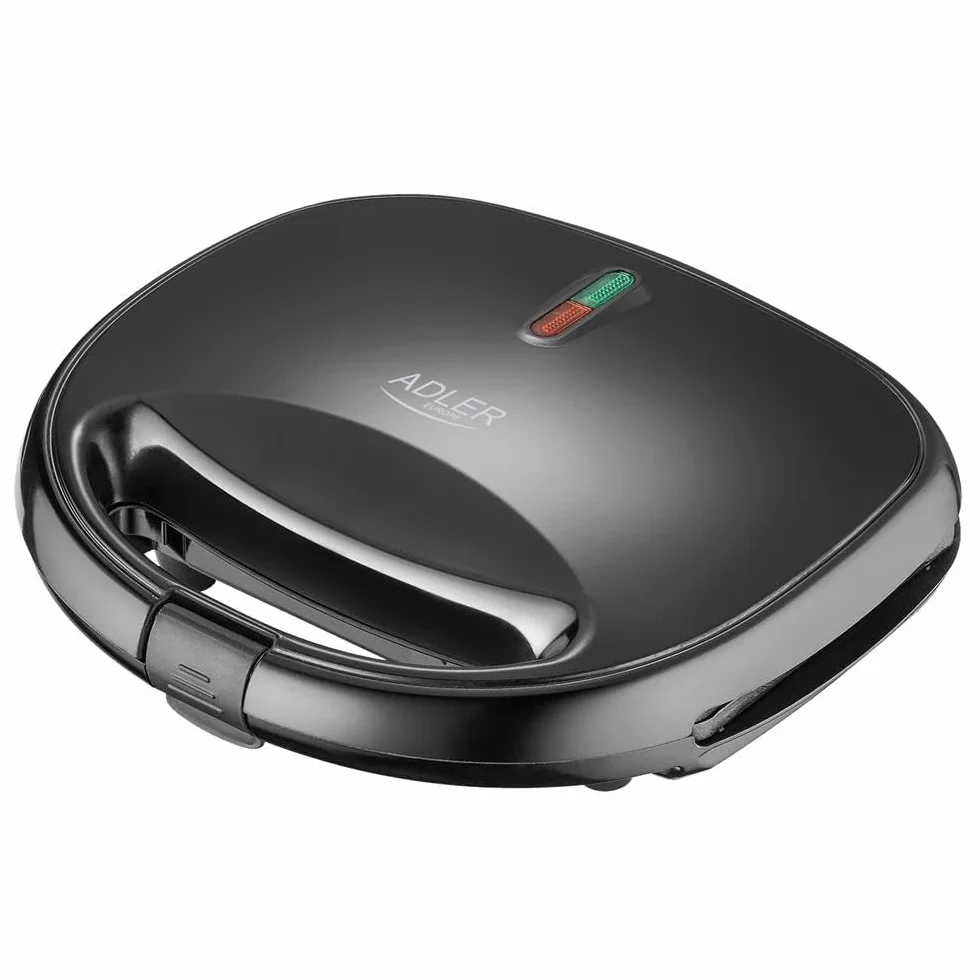 ADLER EUROPE AD 3071 Nuss-Maker, Nussbackautomat, Nusskeksbereiter für 12 Kekse, Antihaftplatten, 2-minütiger Backzyklus, Cool-Touch-Griffe, 750W, Schwarz – Perfekt für frische, knusprige Kekse